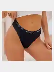 Черный трусы женские, хлопковые