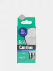 Лампа светодиодная Camelion Е27, 20 Вт, холодный белый свет, шар