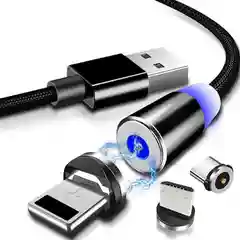 Магнитная головка-коннектор micro usb, type-c, Apple lightning