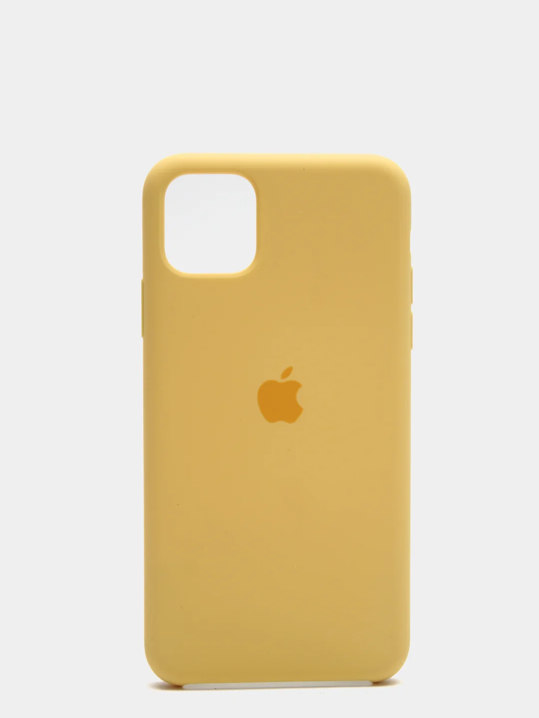 Горчичный чехол Silicone Case для iPhone 11 Pro Max