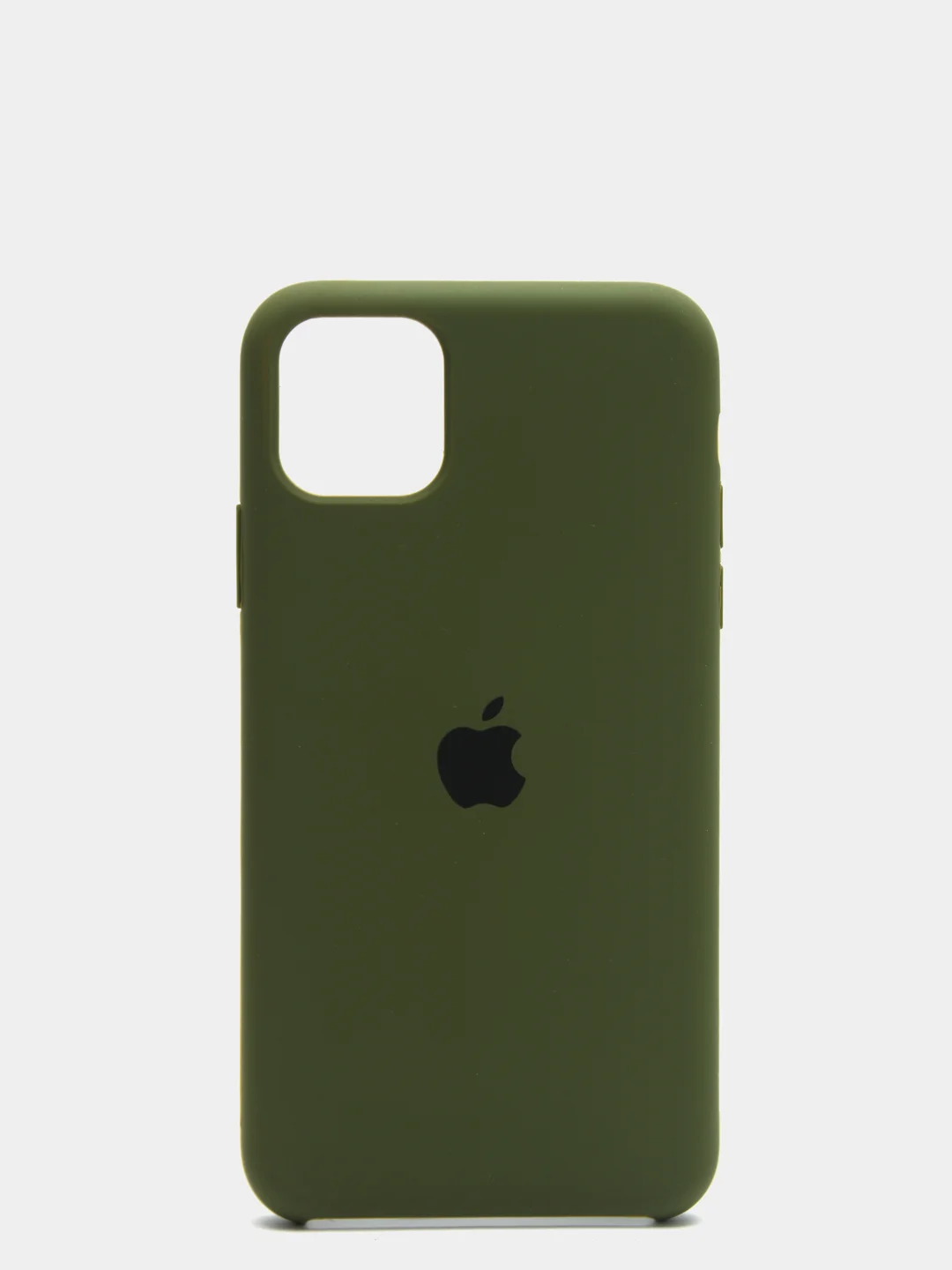 Тёмно-зелёный чехол Silicone Case для iPhone 11 Pro Max