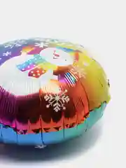 Бирюзовый новогодний воздушный шар Новый год, Дед Мороз, Санта, Елка, Снеговик, Олень