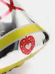 Желтый новогодний воздушный шар Новый год, Дед Мороз, Санта, Елка, Снеговик, Олень
