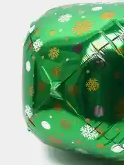 Оливковый новогодний воздушный шар Новый год, Дед Мороз, Санта, Елка, Снеговик, Олень