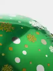 Оливковый новогодний воздушный шар Новый год, Дед Мороз, Санта, Елка, Снеговик, Олень