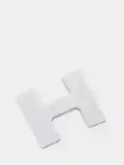 Голубой 3d Наклейка на авто "Буквы, цифры, знаки"