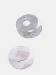 Хром 3d Наклейка на авто "Буквы, цифры, знаки"