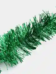 Зеленый мишура, новогоднее украшение, 2 метра