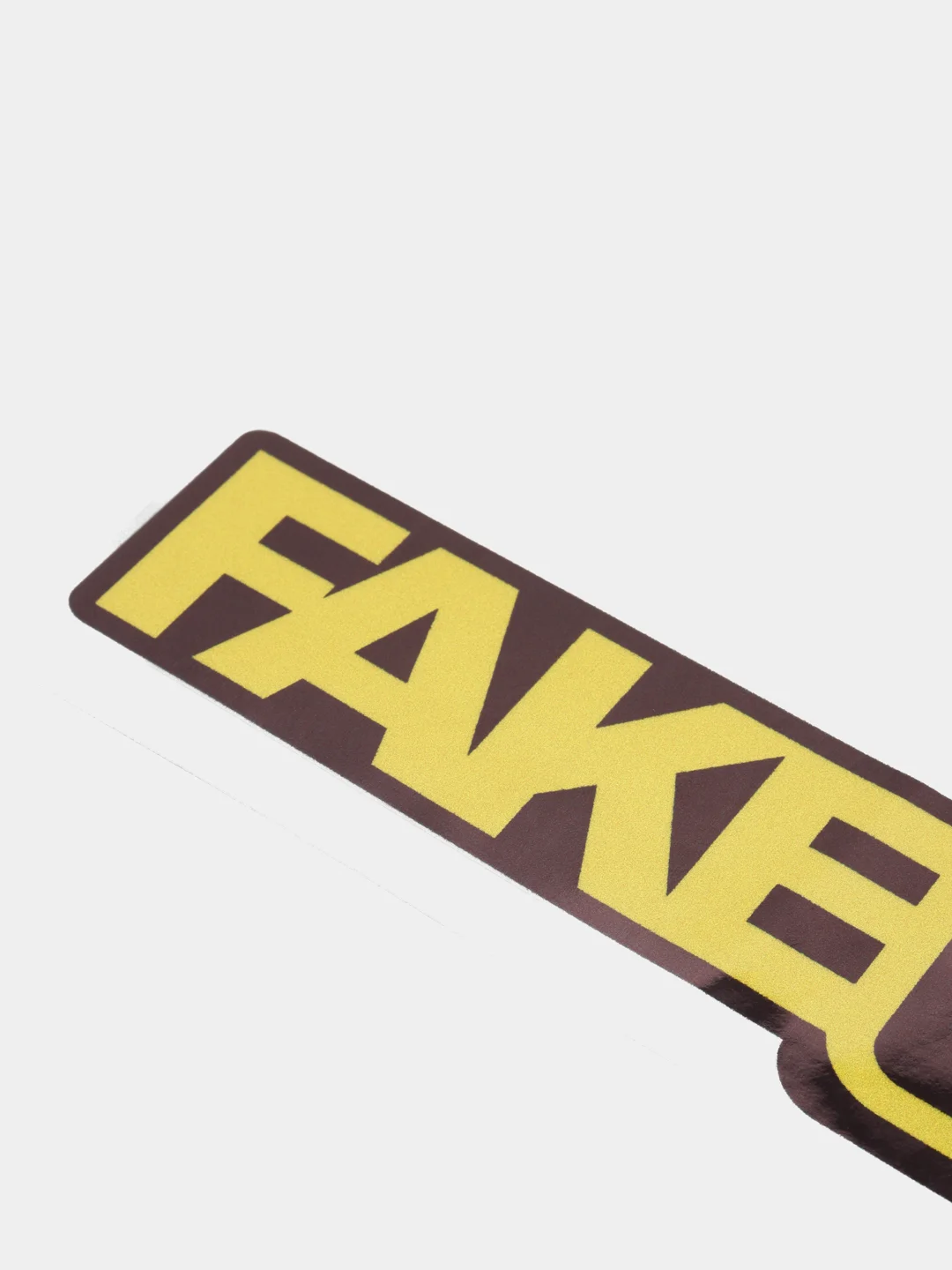 Горчичный наклейка на автомобиль "Fake taxi"