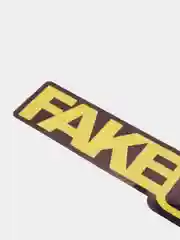 Горчичный наклейка на автомобиль "Fake taxi"
