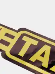 Горчичный наклейка на автомобиль "Fake taxi"