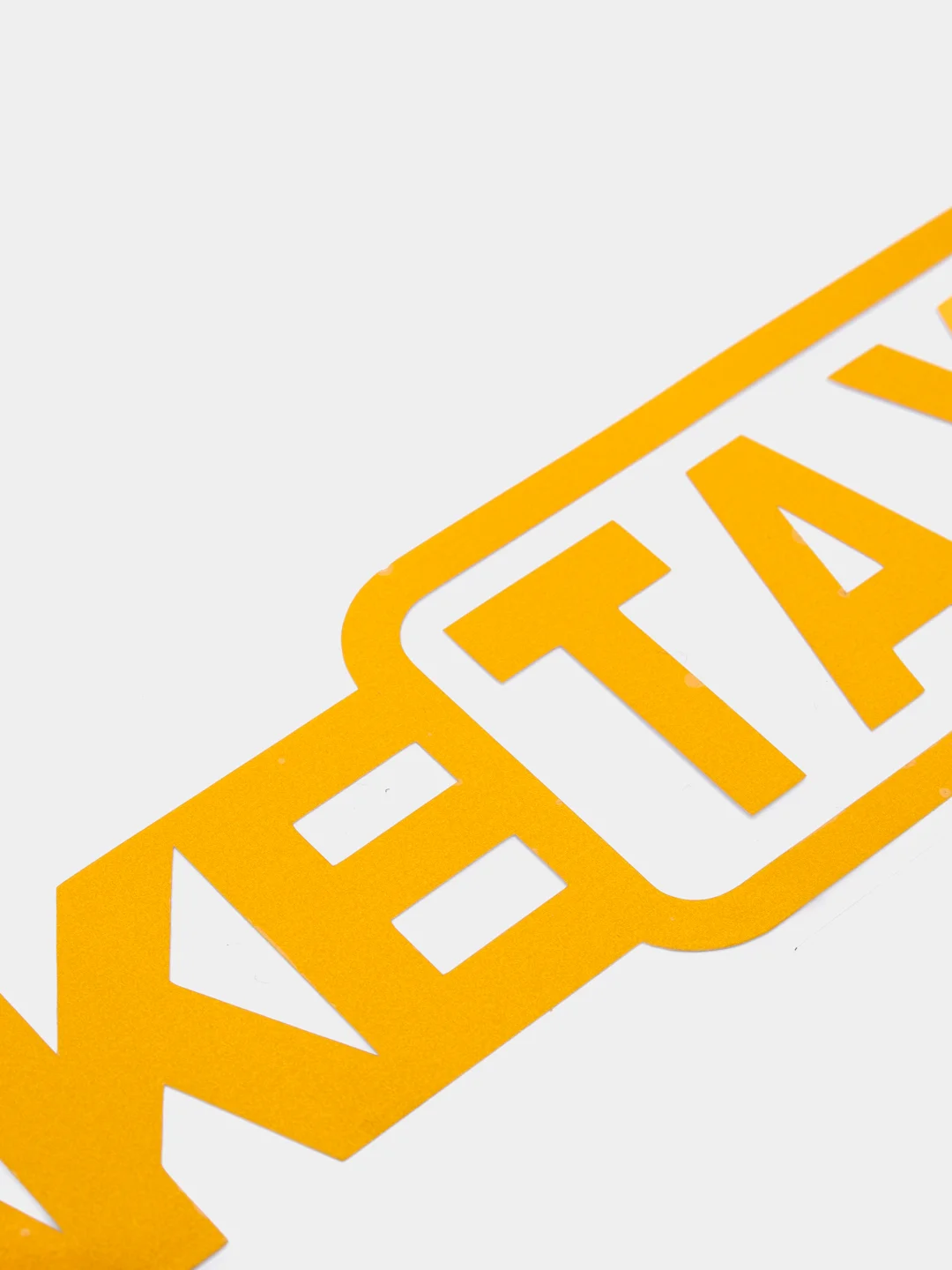 Желтый наклейка на автомобиль "Fake taxi"