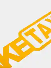 Желтый наклейка на автомобиль "Fake taxi"