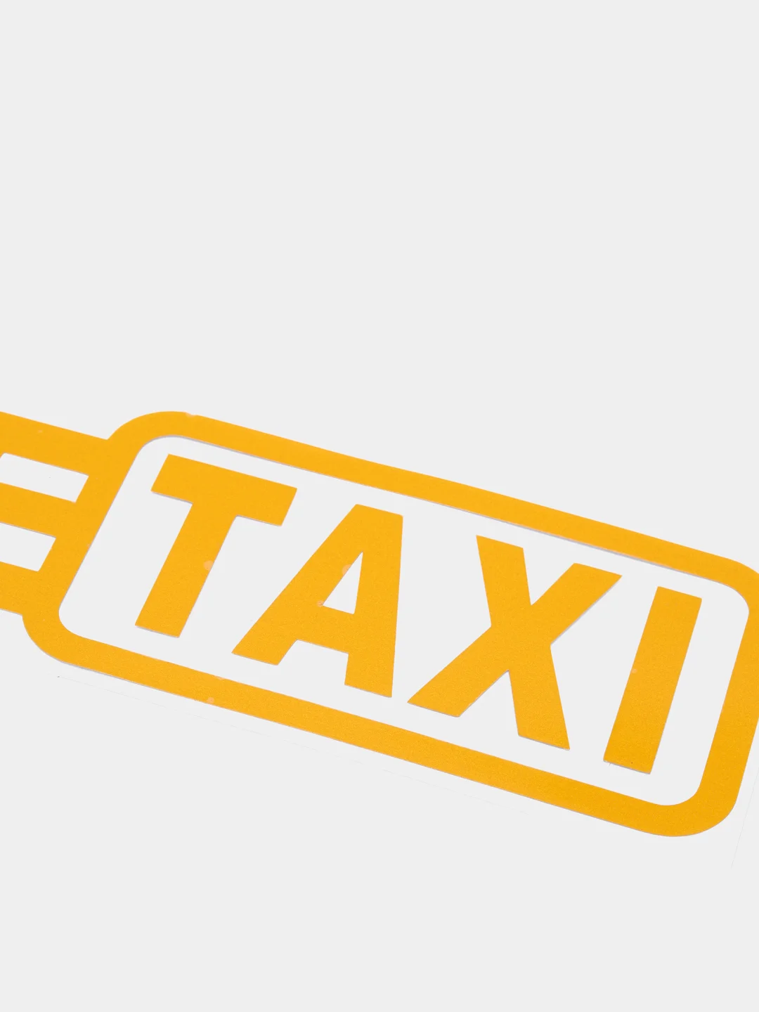 Желтый наклейка на автомобиль "Fake taxi"