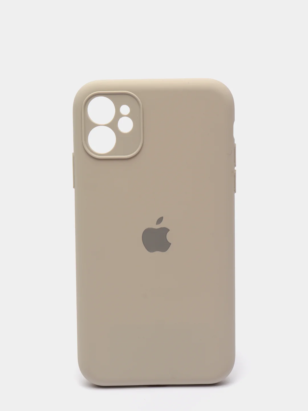 Серый чехол Silicone Case для iPhone 11 / 12 Mini / 12 / 12 Pro / 12 Pro Max