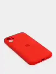 Красный чехол Silicone Case для iPhone 11 / 12 Mini / 12 / 12 Pro / 12 Pro Max