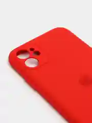 Красный чехол Silicone Case для iPhone 11 / 12 Mini / 12 / 12 Pro / 12 Pro Max