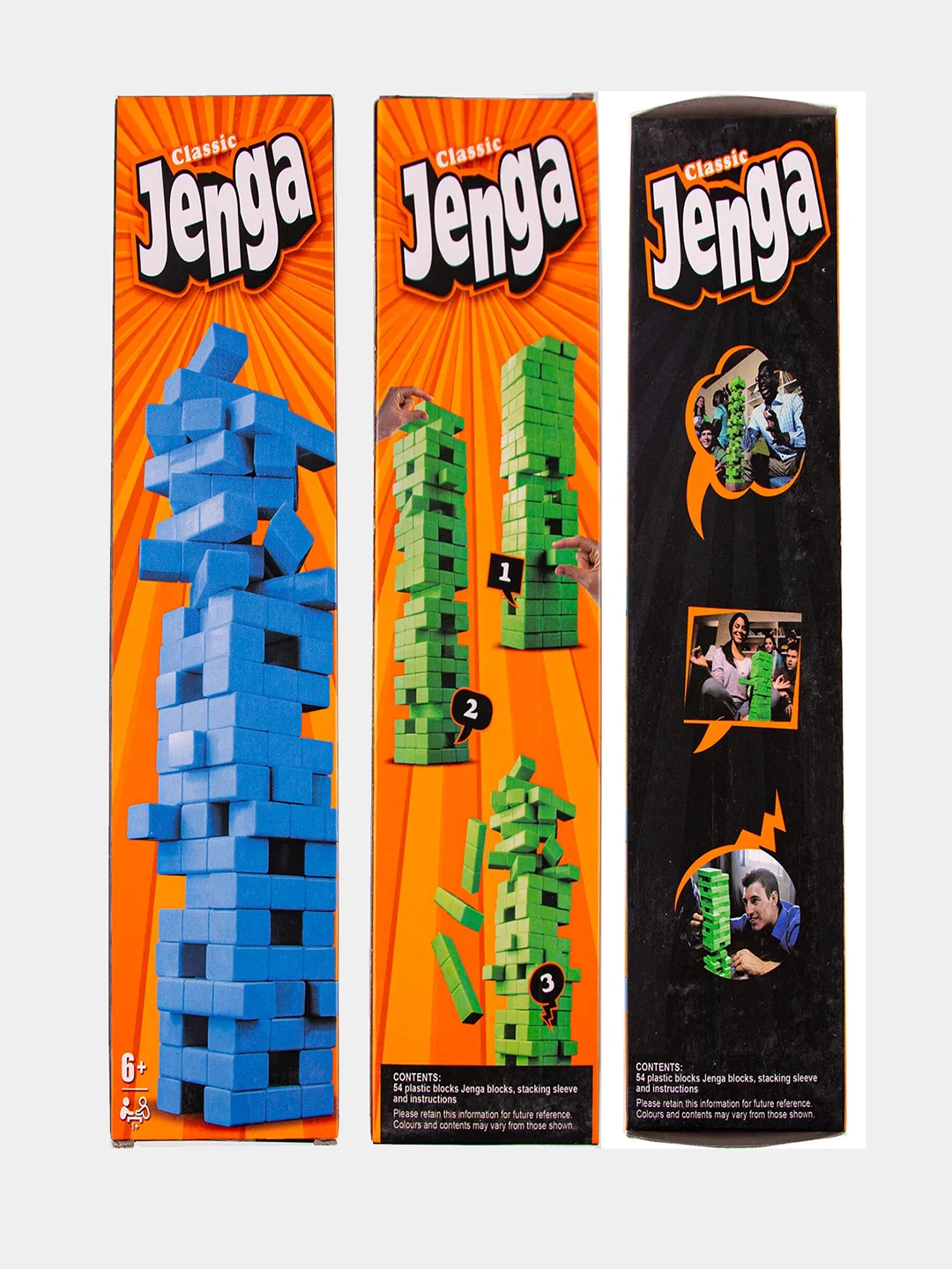 Зеленый настольная игра "Jenga"