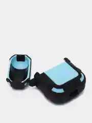 Голубой чехол для наушников Apple Airpods 1 и 2 эппл аирподс силиконовый