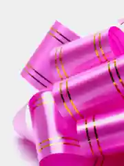Вишнёвый бант "Шар", 15 см
