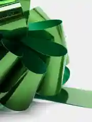 Бирюзовый бант "Шар", 15 см