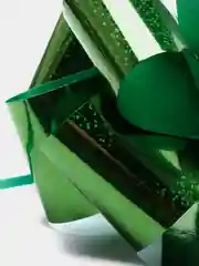 Бирюзовый бант "Шар", 15 см