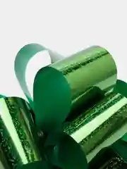 Бирюзовый бант "Шар", 15 см