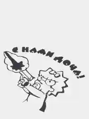 Черный наклейка на авто "С нами доча"