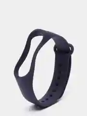Темно-синий ремешок для Xiaomi mi band 3, 4 фитнес браслет силиконовый