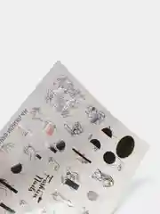 Тёмно-зелёный слайдеры для ногтей Fashion Nails