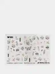 Коричневый слайдеры для ногтей Fashion Nails
