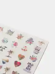 Лавандовый слайдеры для ногтей Fashion Nails