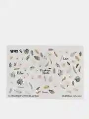 Синий меланж слайдеры для ногтей Fashion Nails
