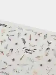 Синий слайдеры для ногтей Fashion Nails