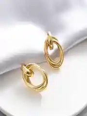 Серьги,Серьги-гвоздики,Серьги-кольца,Серьги золотые,Серьги геометрические