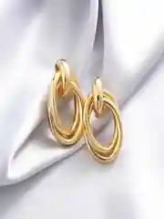 Серьги,Серьги-гвоздики,Серьги-кольца,Серьги золотые,Серьги геометрические