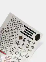 Золотой слайдеры для ногтей Fashion Nails
