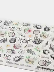 Светло-синий слайдеры для ногтей Fashion Nails