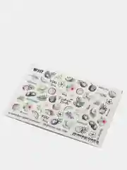 Светло-синий слайдеры для ногтей Fashion Nails