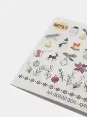 Индиго слайдеры для ногтей Fashion Nails