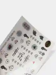 Молочный слайдеры для ногтей Fashion Nails