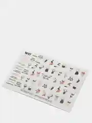 Голубой слайдеры для ногтей Fashion Nails