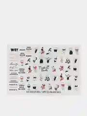 Голубой слайдеры для ногтей Fashion Nails