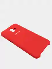 Желтый чехол Silicone Cover Case для Samsung Galaxy J4 Plus, J4 Prime, J6 Plus, J6 Prime, J4 2018