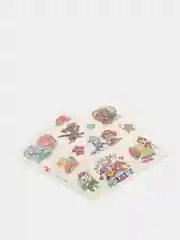 Наклейки - татуировки "Щенячий патруль" 10x12 см, 2 листа, диз. Girls