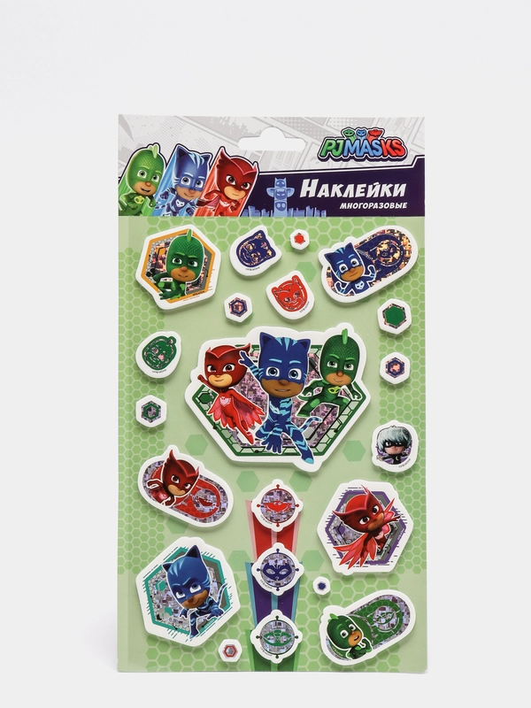Наклейки вспененные "Герои в масках", диз. 1