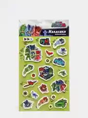 Наклейки вспененные "Герои в масках", дизайн 3