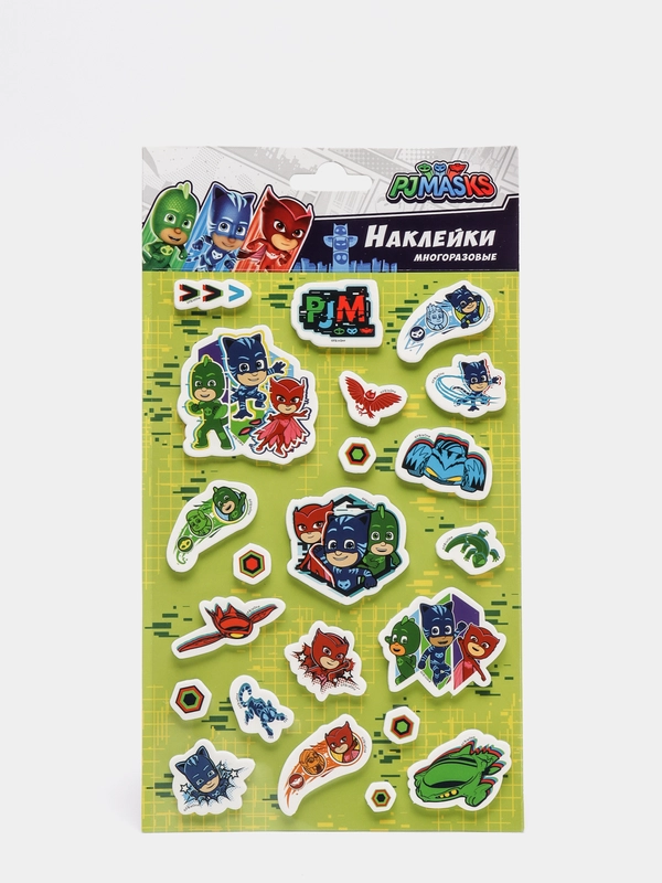 Наклейки вспененные "Герои в масках", дизайн 3