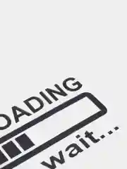 Черный наклейка на автомобиль "Boost loading please wait ..."