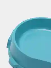 Голубой миска для кошек и собак пластиковая FAVORITE, нескользящая, 0,22 л